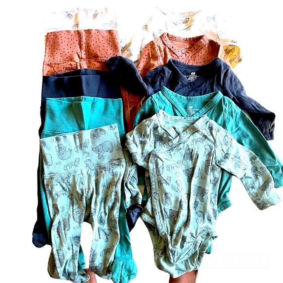 H&M One Pieces Hm Bundle Set Of 5 For Baby Size Us 3 Months Poshmark